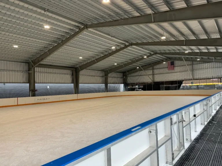 Flexible Arena Of Hauppauge Opens Ice Rink To Athletes Displaced By Fire At Local Facility