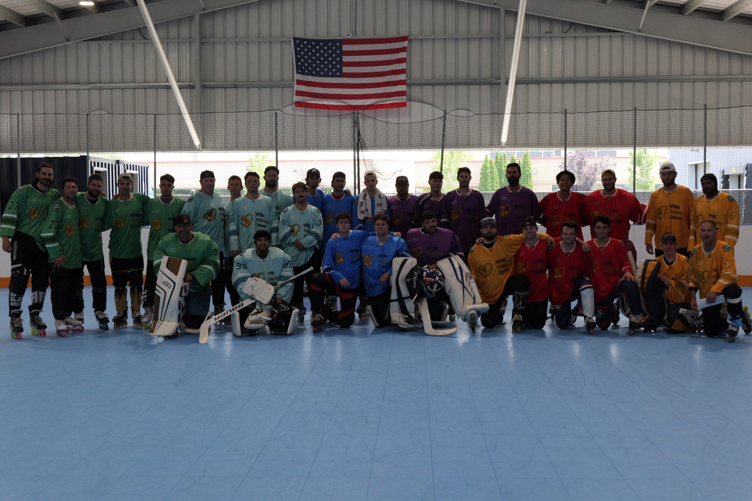 Roll For Gold Weekend Raises Funds and Skates for a Cause at the Flexible Arena